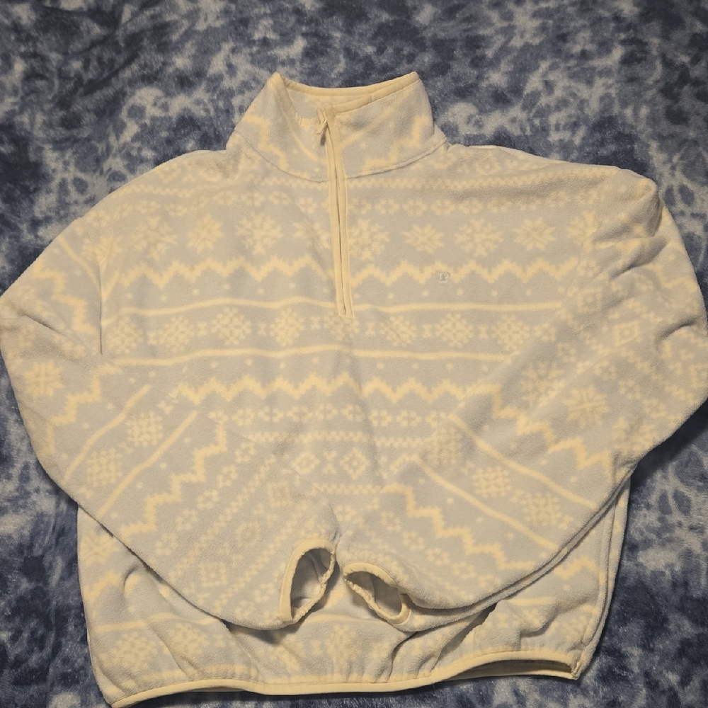 PINK Victoria's Secret VS 1/4 Zip Fleece